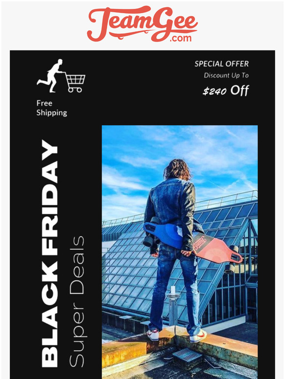 Hurry Up! The Black Friday Sale is Live!
