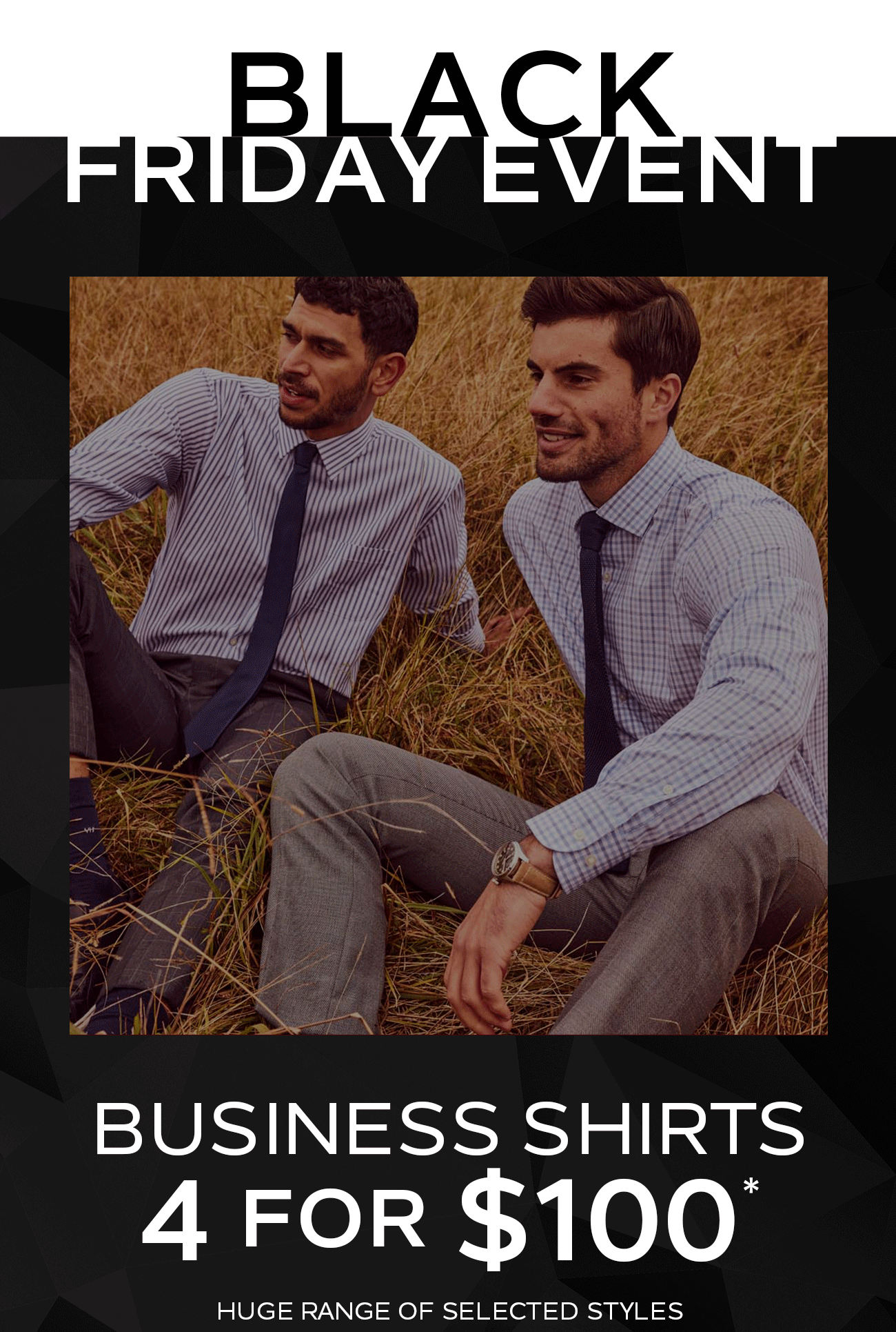 van heusen black friday sale