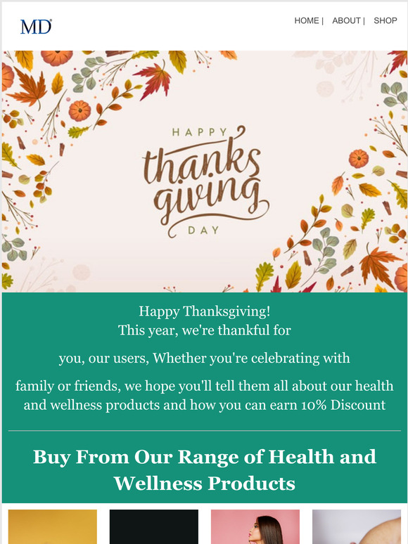 Happy Thanksgiving! Special Savings Inside Just for You