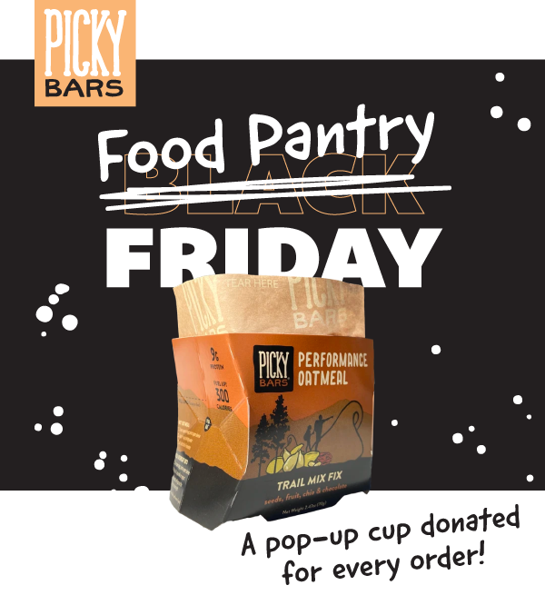 Picky Bars Black Food Pantry Friday Milled
