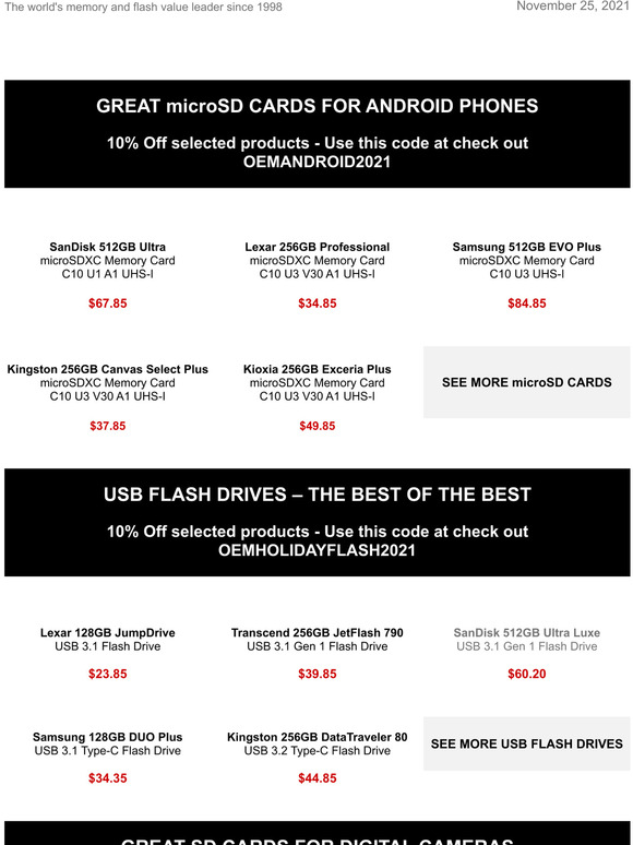 Black Friday & Cyber Monday Sale!