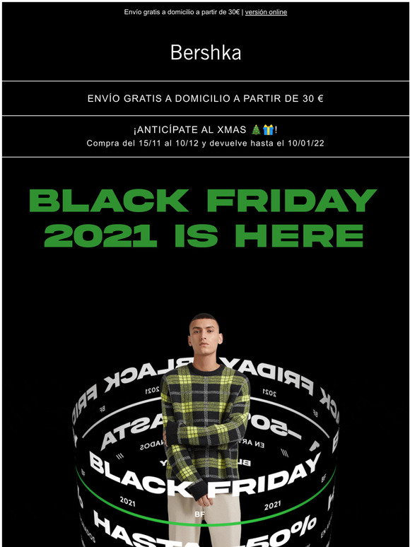 Bershka Black Friday 2022 - Stark reduzierte Styles \u0026 Mode kaufen