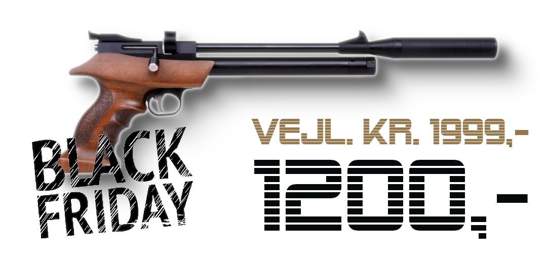 Airgun Black Friday hos AIRGUN.dk! Milled