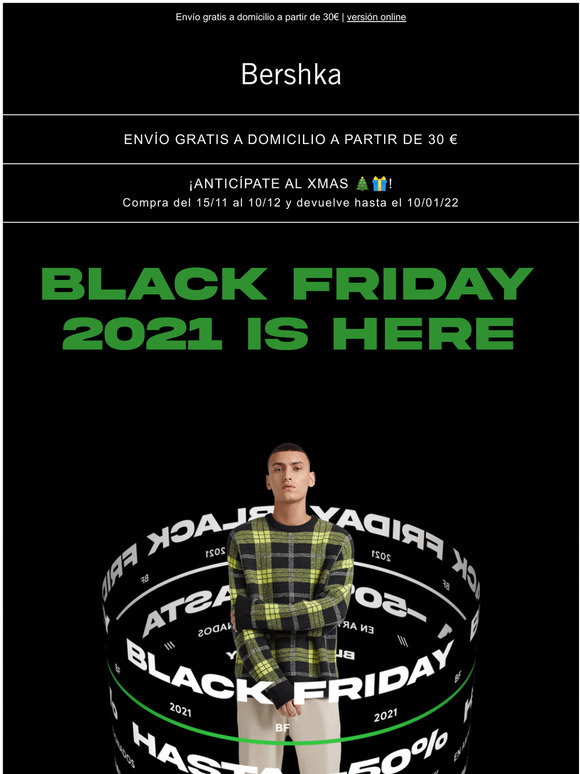 Bershka ES: BLACK FRIDAY hasta -50%! TAMBIN EN WEB | Milled