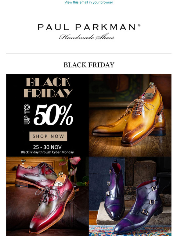 BLACK FRIDAY  Now Live! Up To 50% Off