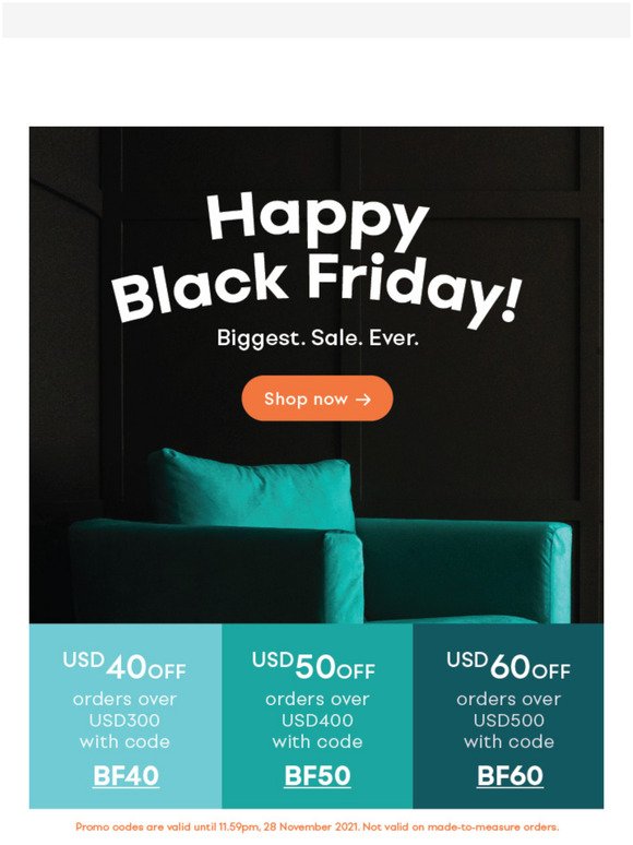 Black Friday is here! 