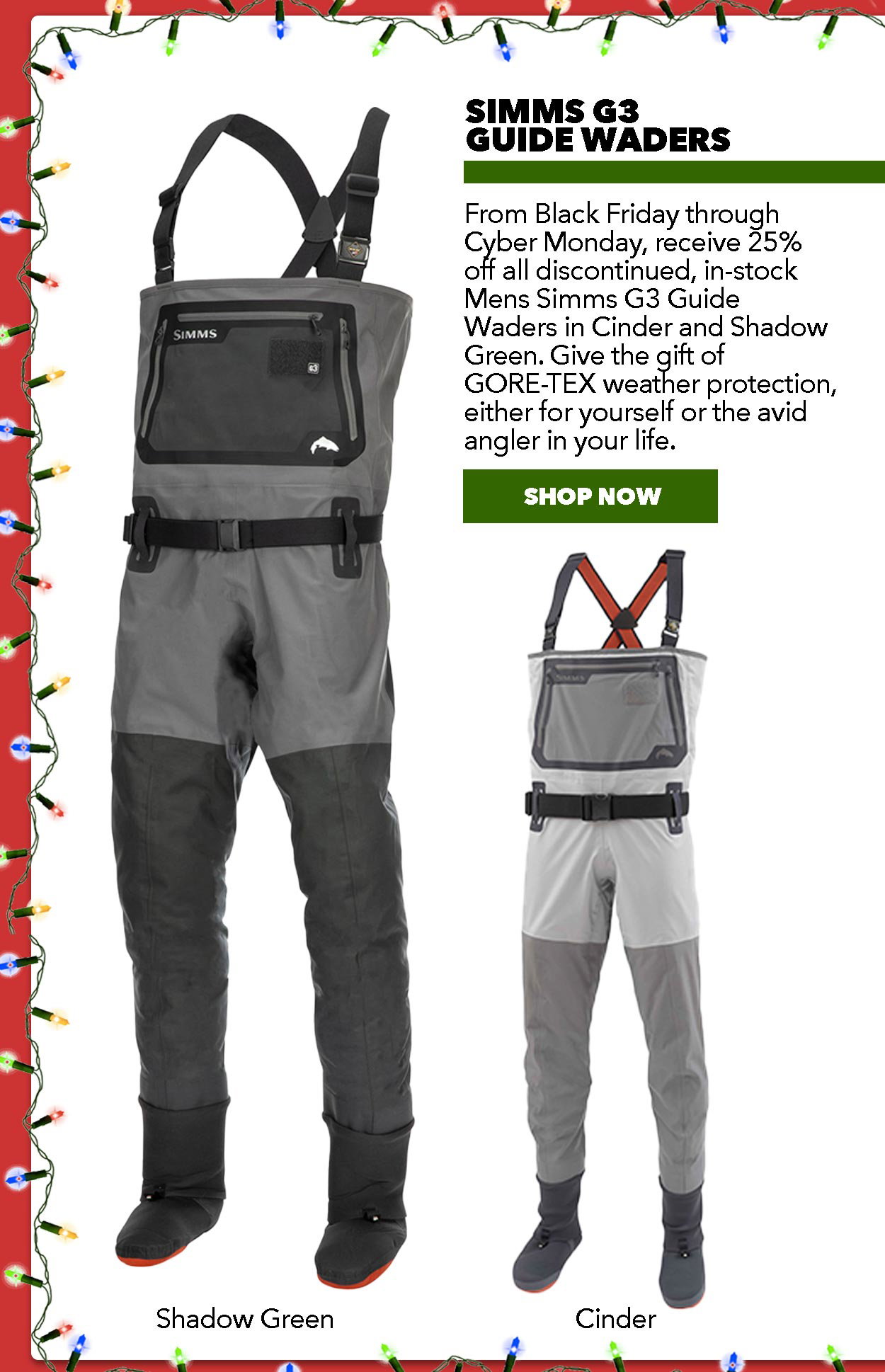 Simms Men's Tributary Wader - 25% OFF - Last Year's Model