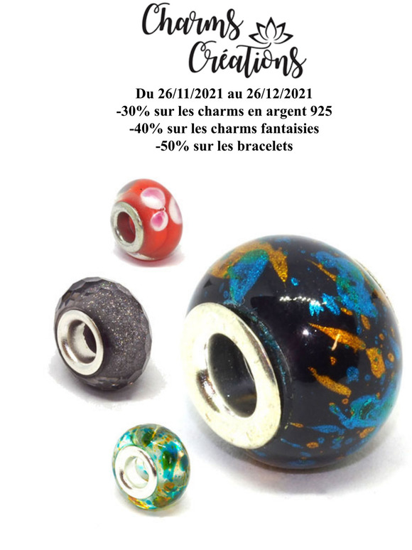 Charms Crations : les promos de Noel 2021