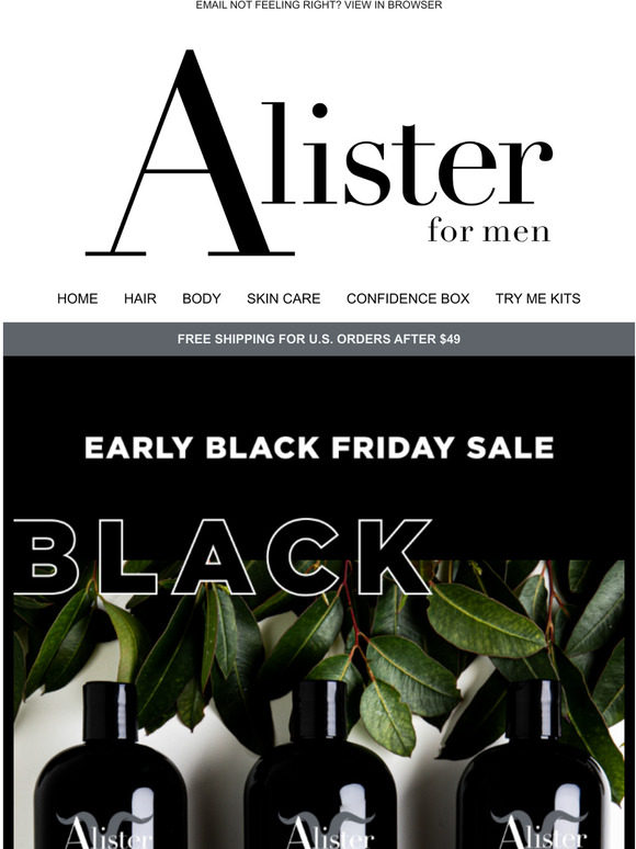 Early Black Friday: 75% OFF