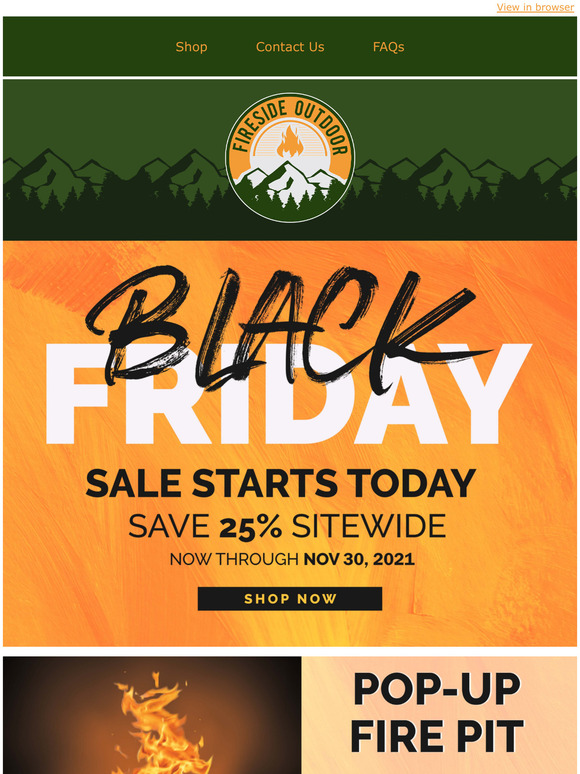 Black Friday Sale - 25% Off Everything