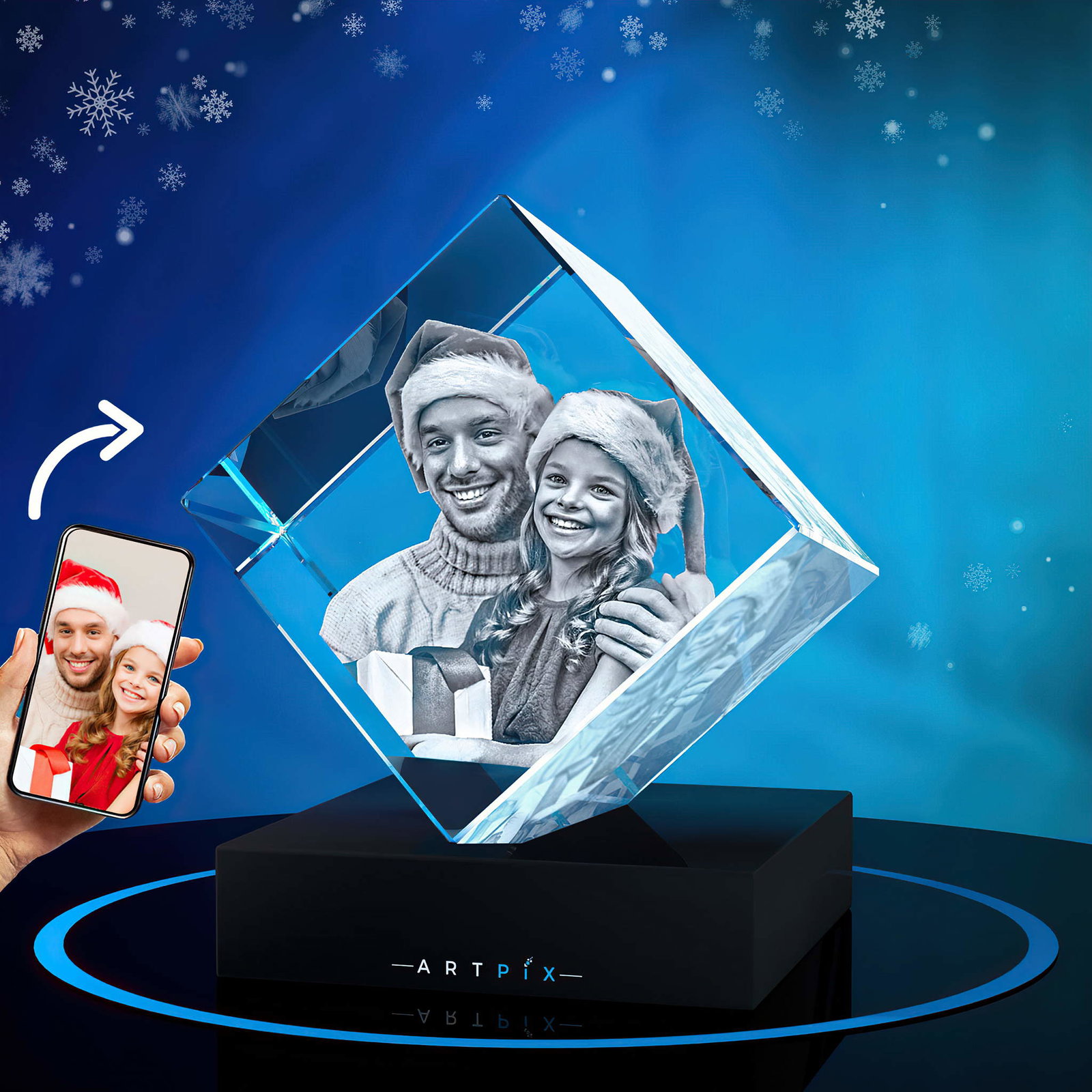 Image of 3D Crystal Diamond