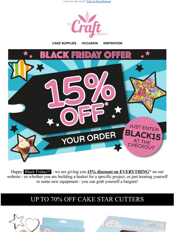 Get 15% Off EVERYTHING!