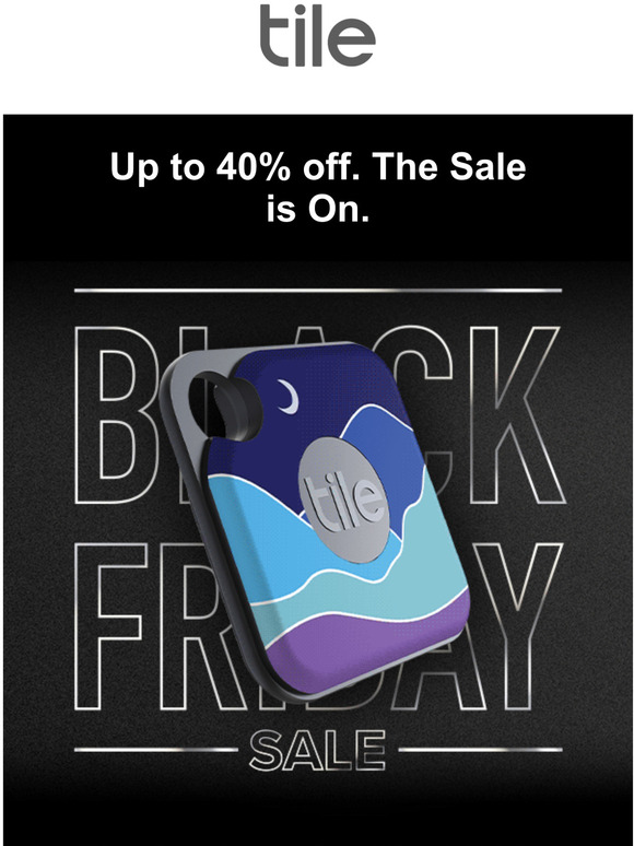 It's official. Black Friday Sale.