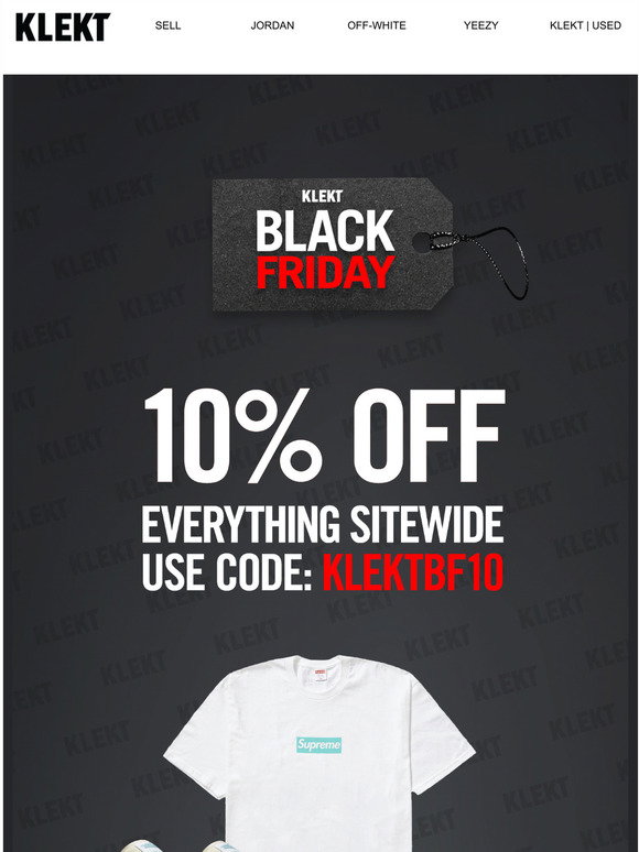Klekt NL: 10% OFF EVERYTHING this Black Friday! | Milled