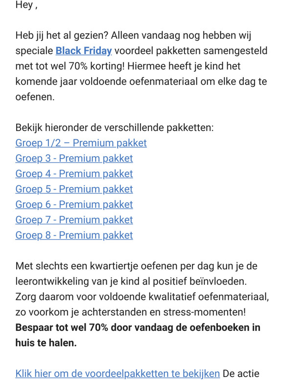 Profiteer & Leer Met Black Friday Premium Pakketten!!