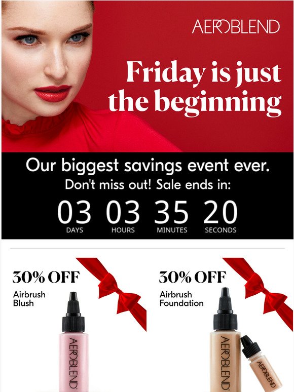 BLACK FRIDAY Save up to 40%
