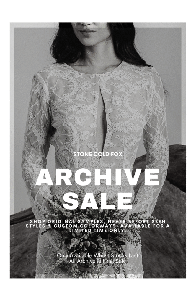 Stone Cold Fox The Archive Sale Continues! Shop Vintage SCF Bridal