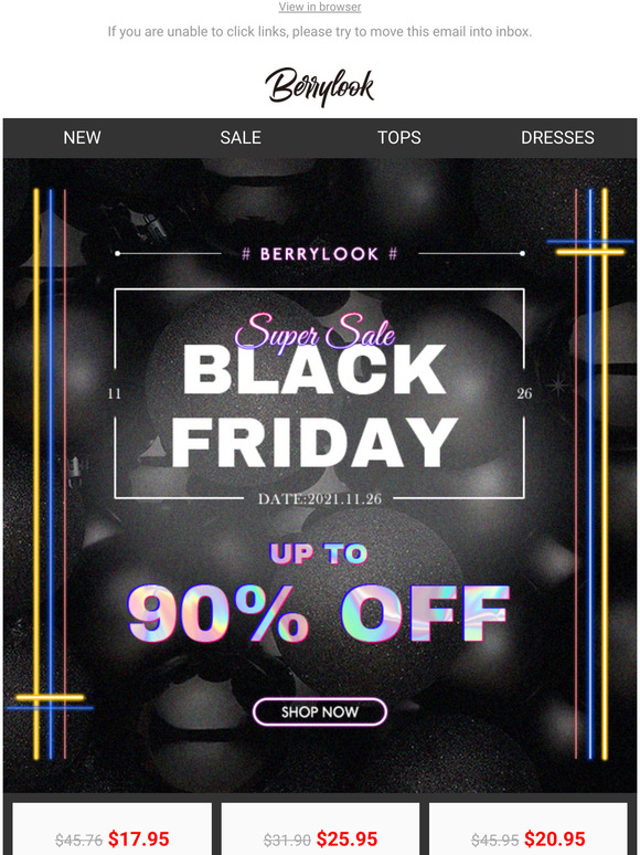 90% Off BLACK FRIDAY | Crazy Offer Start Now!