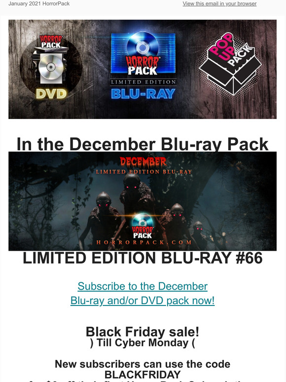 Blu-ray Black Friday (2021)