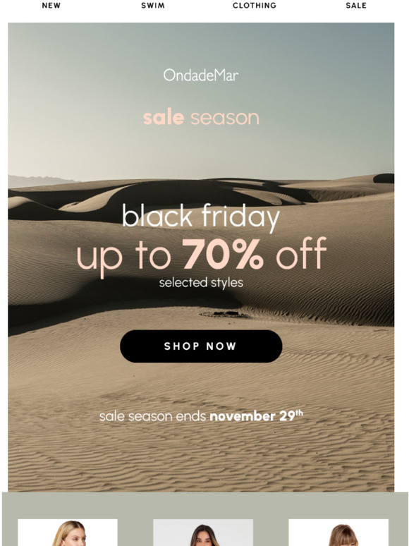 Black Friday Up TO 70% OFF!