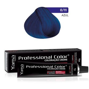 Coloração Yamá Creme Professional Color Nano Infusion Mix Azul