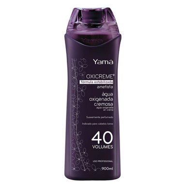 Água Oxigenada Cremosa Yamá Ametista 40Vol. 900ml