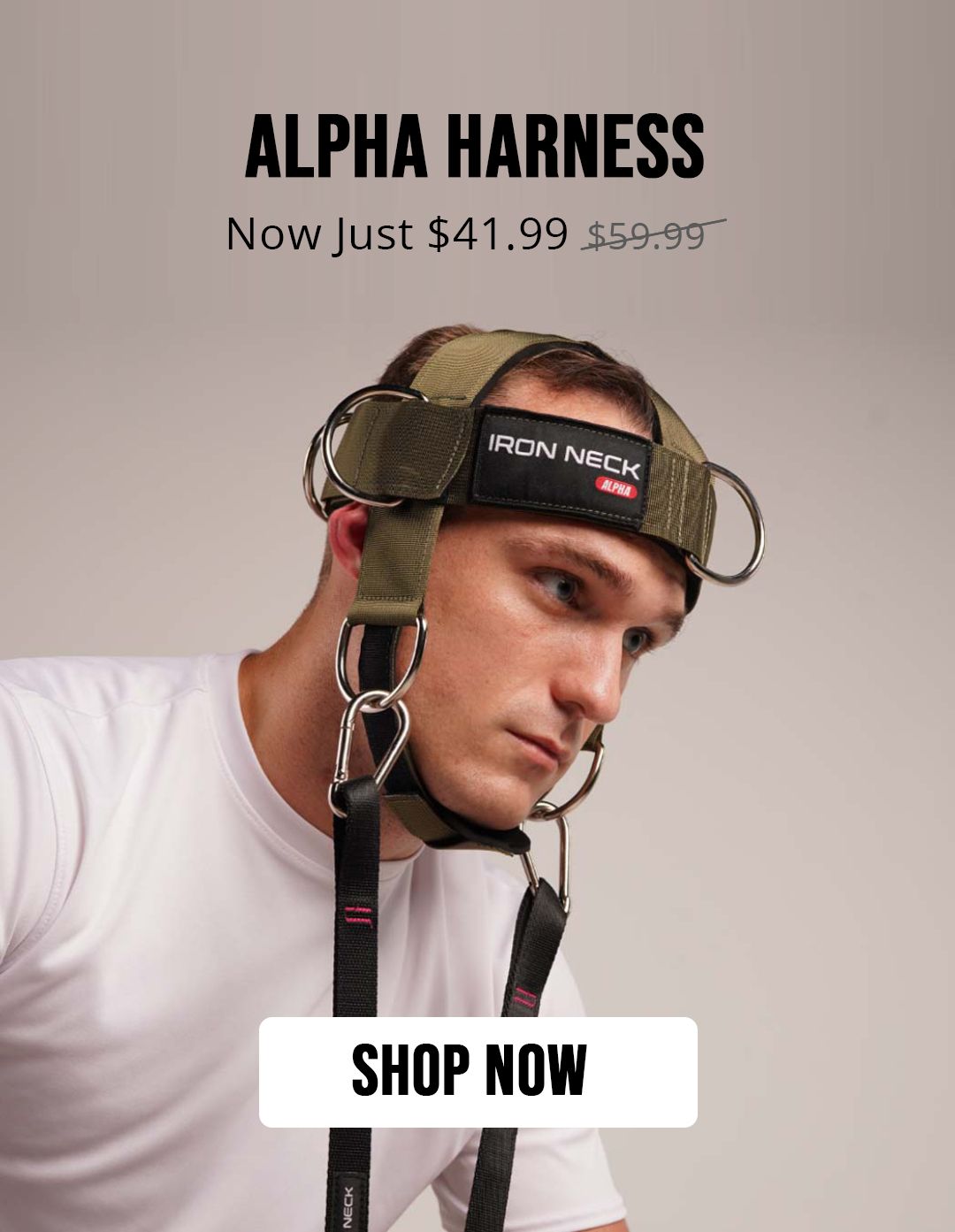  Iron Neck Alpha Harness - Improve Neck Strength