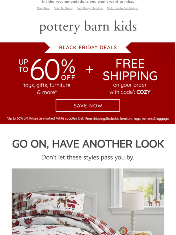 Pottery Barn Kids We've got more great finds, just for you! (+ up to