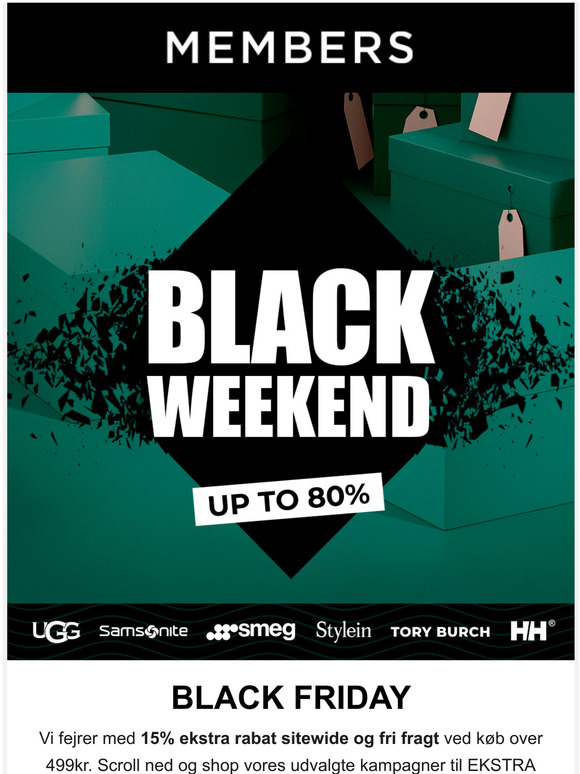 Black Weekend favoritter  Smeg, Stylein, Helly Hansen & flere