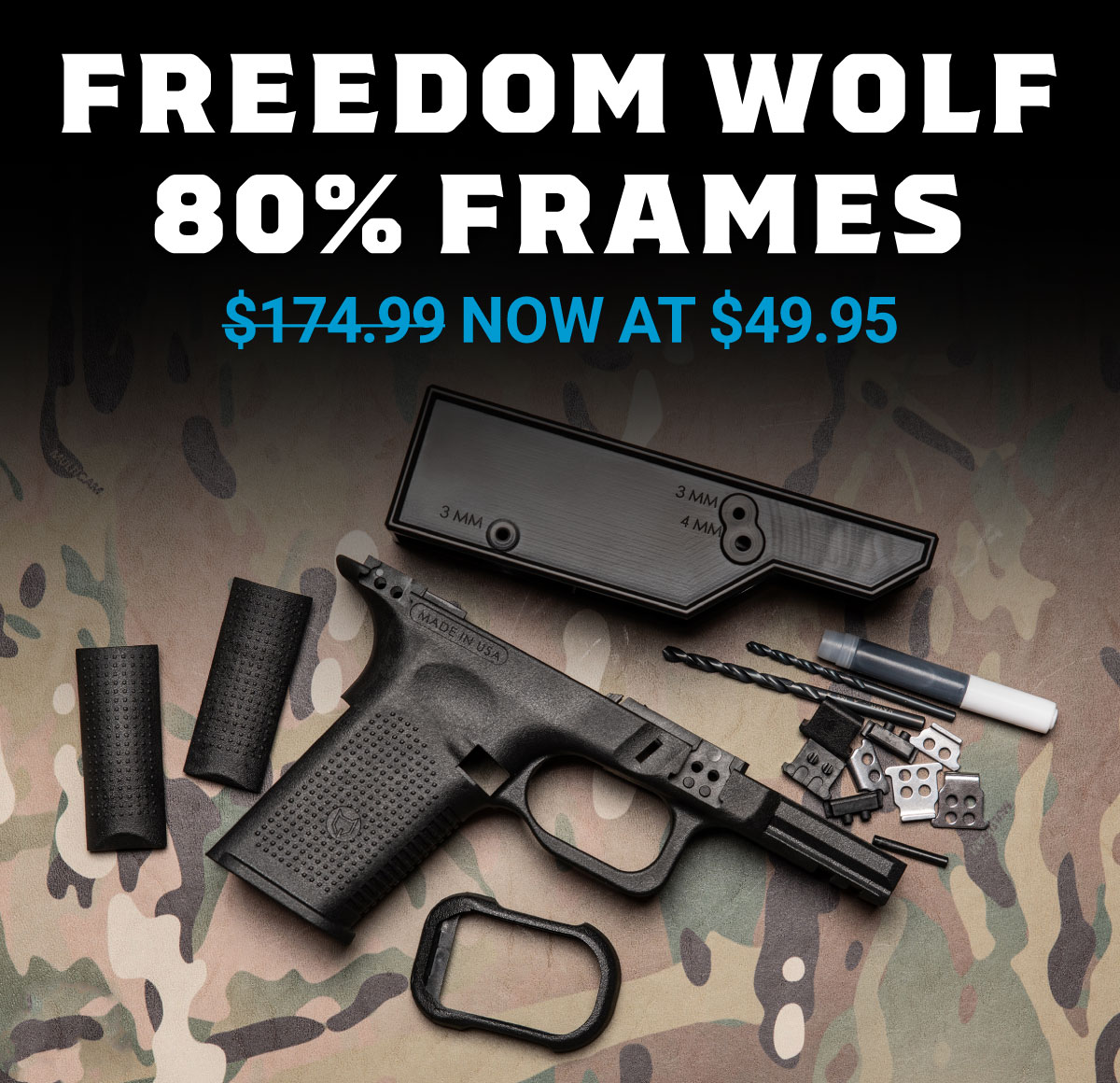 Freedom Wolf 80% Frames | 174.99 now at 49.95
