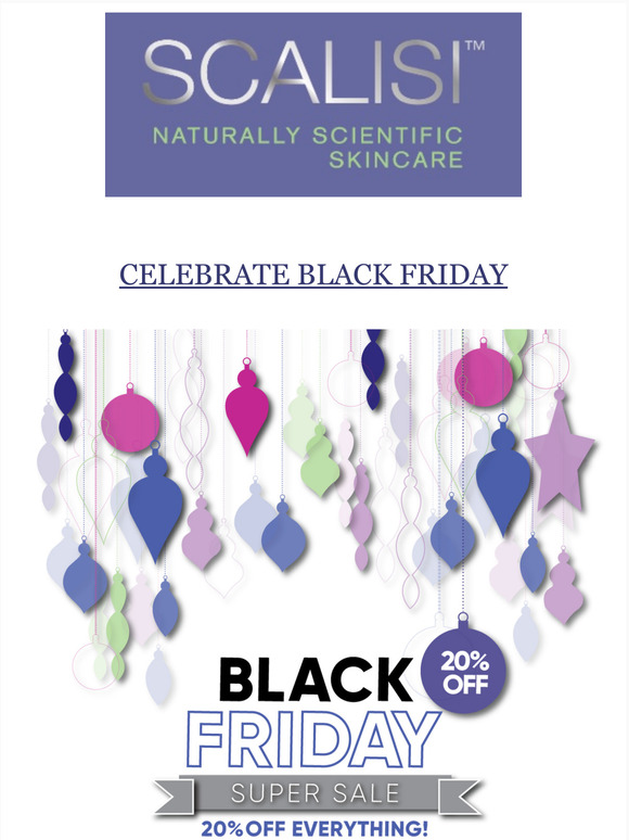 Celebrate Black Friday