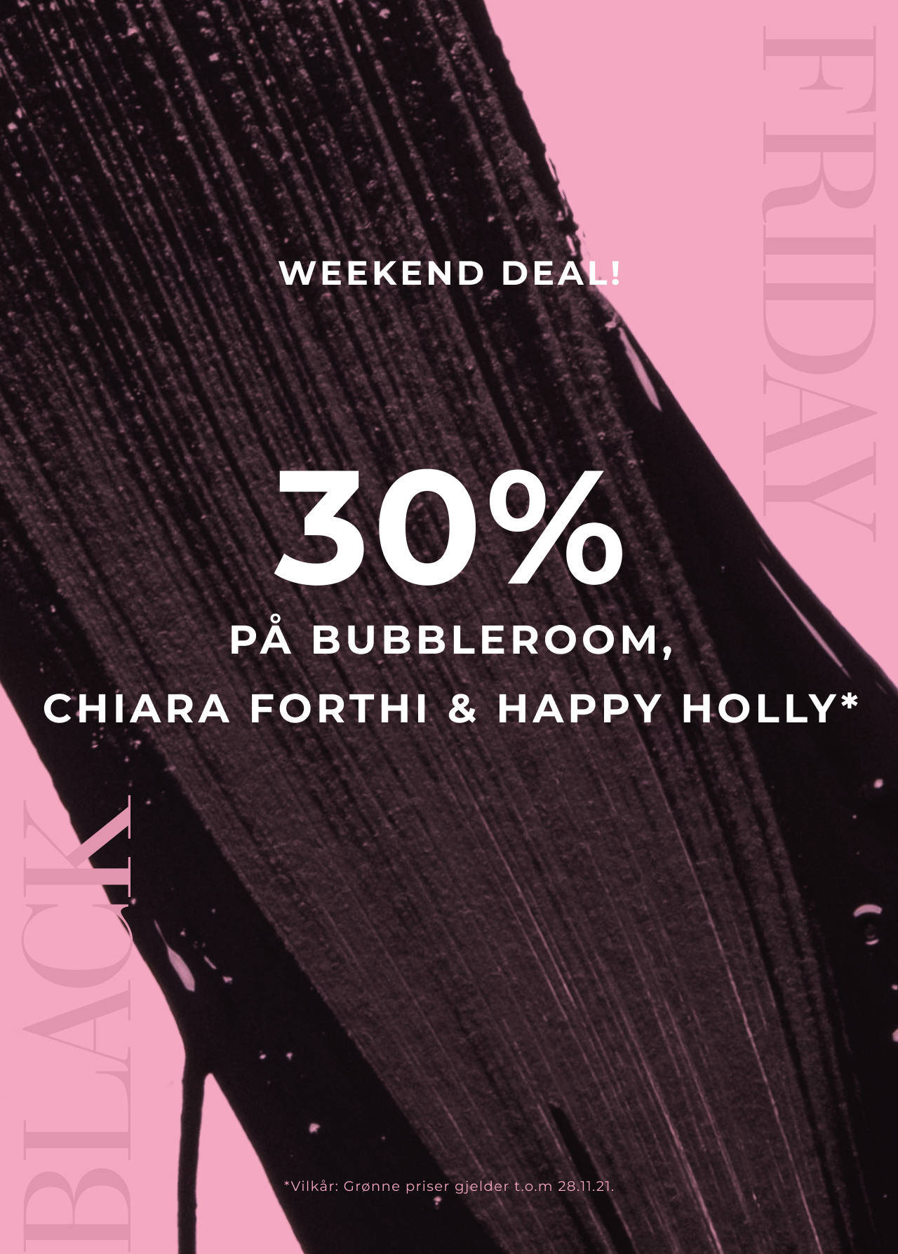 Bubbleroom: Weekend Deal! 30 % pa Bubbleroom, Happy Holly og Chiara Forthi!  | Milled