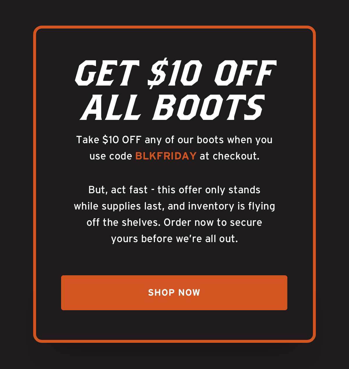 get $10 off