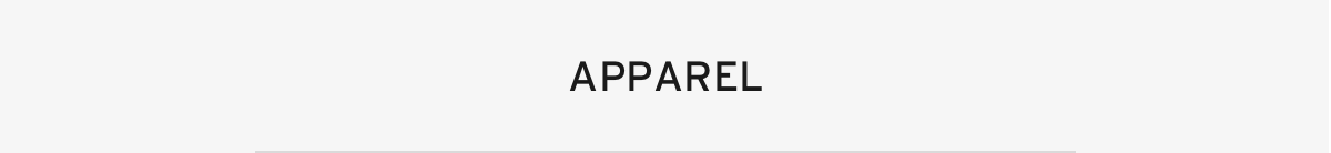 Apparel