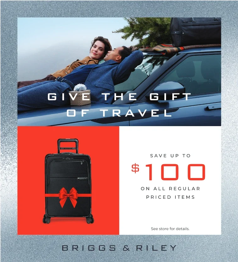 Save up to $100 on Briggs &amp; Riley