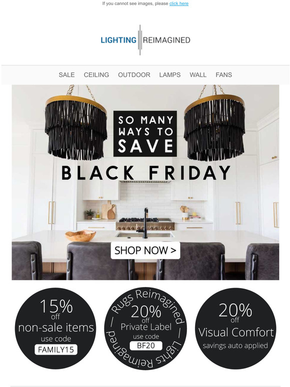 Lighting Reimagined So Many Ways to SAVE! Milled