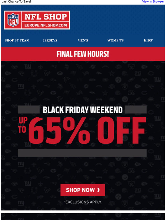 nfl shop black friday