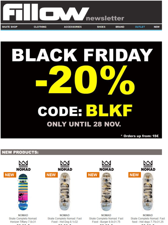 -20% BLACK FRIDAY!! Today is your day!!