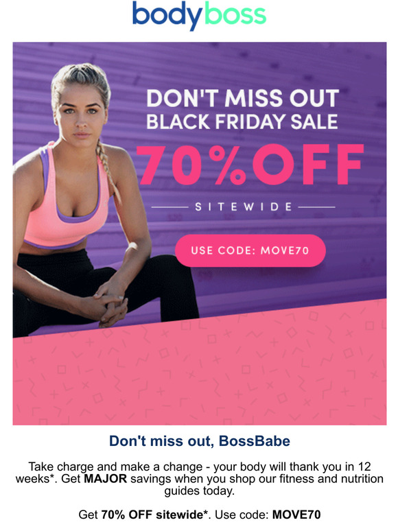 Got yours? 70% OFF sitewide