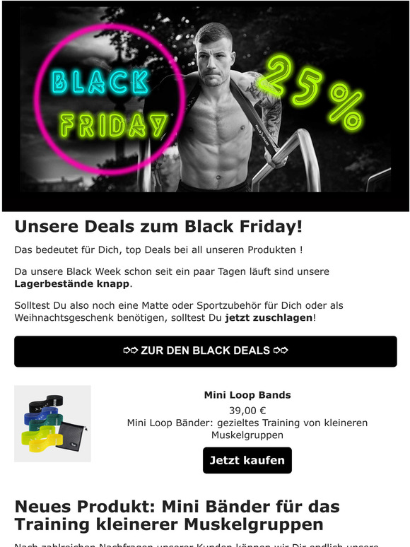  HEUTE ist Black Friday + Neues Produkt