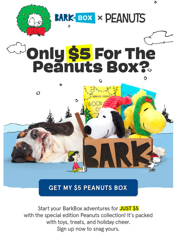 It's not Black Friday. It's $5 BarkBox Day.