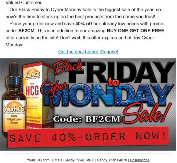 Black Friday Sale starts NOW! Save 40%!