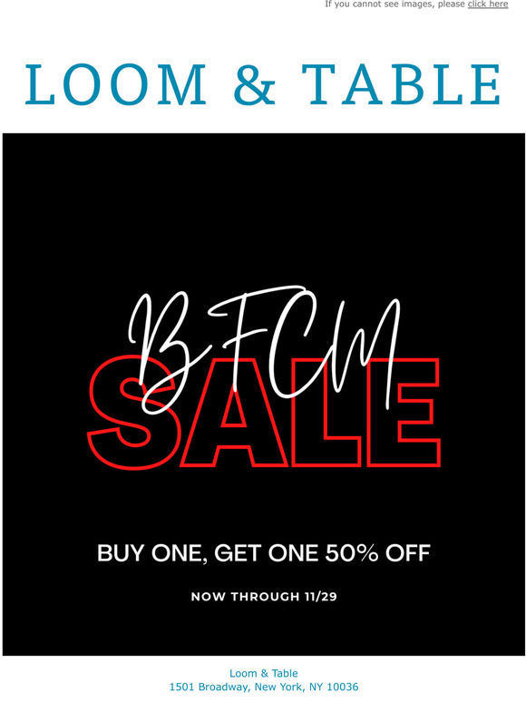 OUR BIGGEST SALE IS BACK