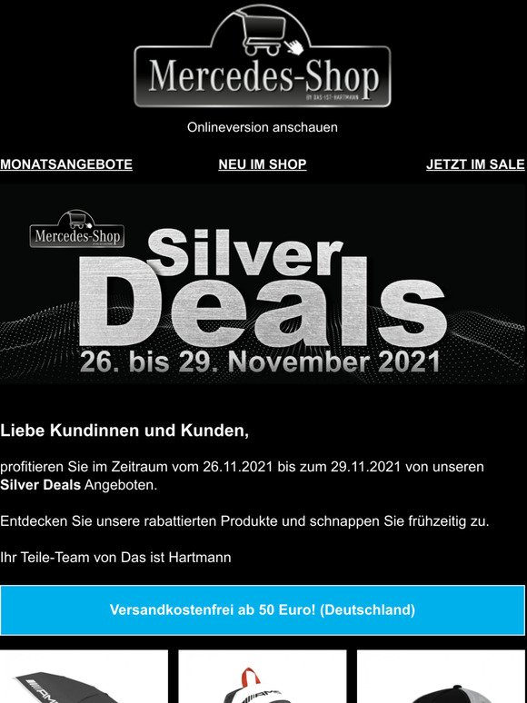 Die Silver-Deals bei Mercedes Hartmann!