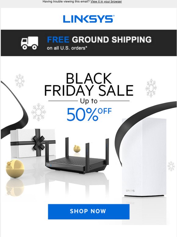  Our Black Friday Deals Just Got Bigger. Save up to 50% Off!