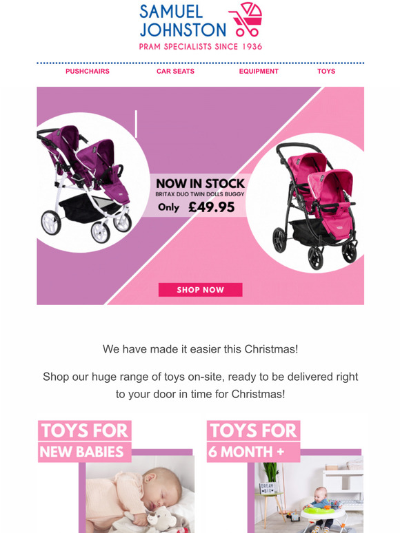britax dolls double buggy
