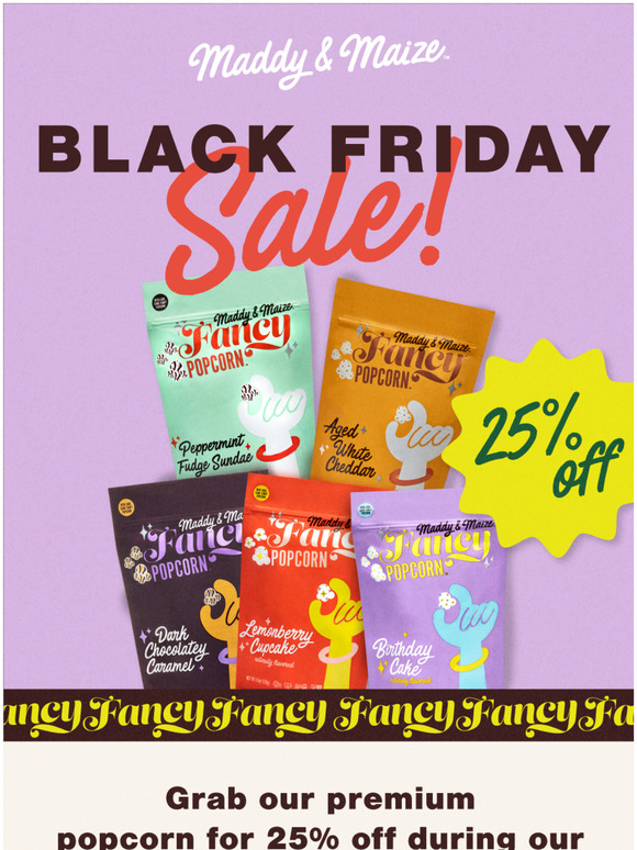 Black Friday Sale, 25% off is here :)
