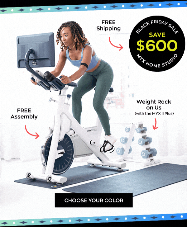 myx fitness black friday