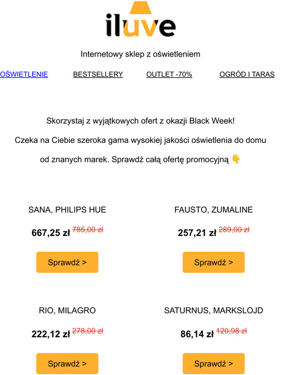 BLACK WEEK do -70%