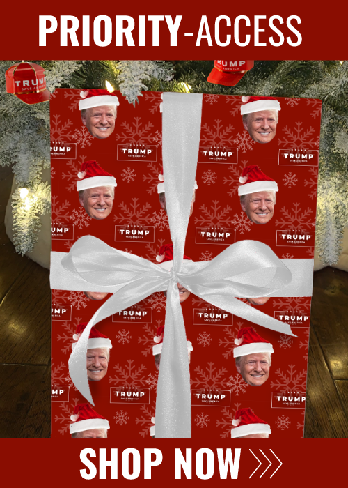 Donald J Trump 2020 Only The Best Christmas Wrapping Paper Milled
